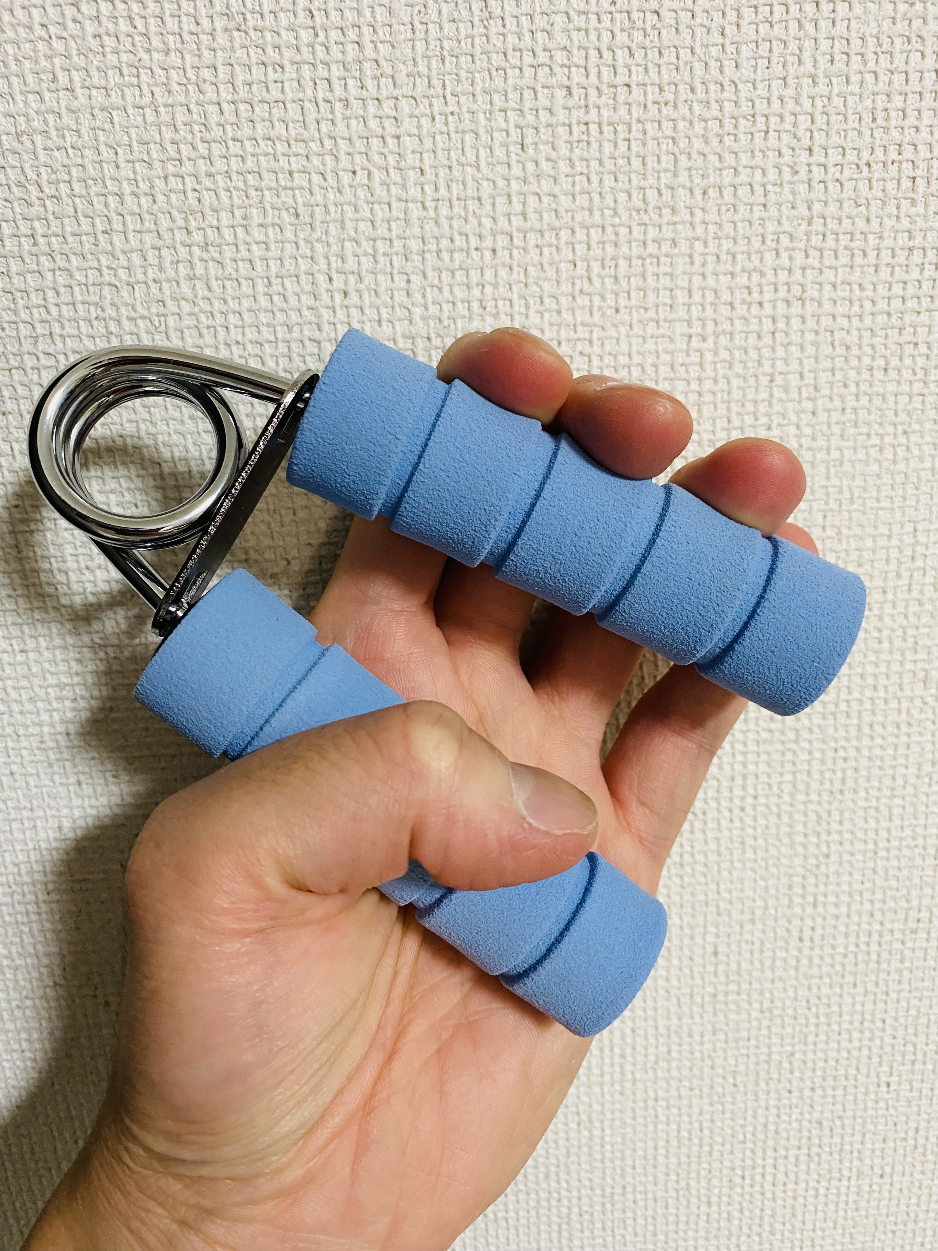 握力 ハンドグリップ トレーニング リハビリ 器具  水色 light blue ライトブルーカラー 20kg(20kg)  thumbnail 2