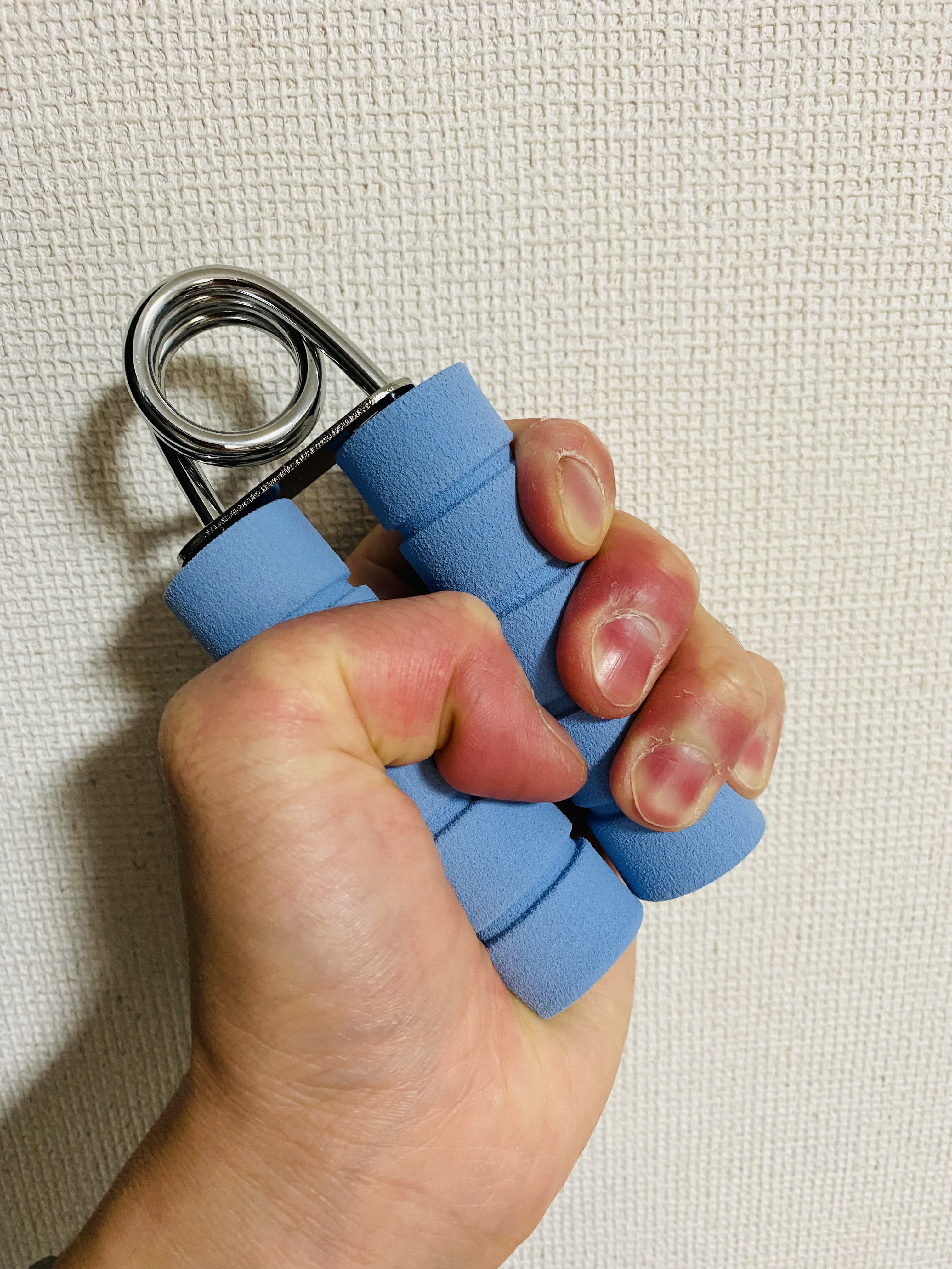 握力 ハンドグリップ トレーニング リハビリ 器具  水色 light blue ライトブルーカラー 20kg(20kg)  thumbnail 3