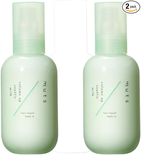 ADJUVANT アジュバン muts ミューツ ヘアタッチ ボリュームアップ スフレミルク （２本セット） 150ml 洗い流さないトリートメント しっとり（レターパック配送の為、不在時の宅配ボックス希望の場合、郵便局への申請必要）