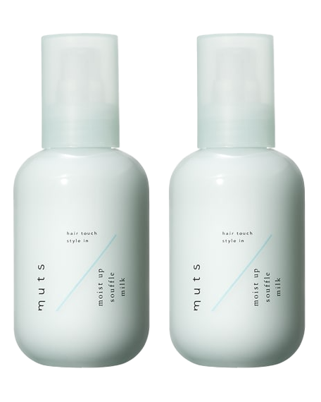 ADJUVANT アジュバン muts ミューツ ヘアタッチ モイストアップ スフレミルク moist up soufle milk（２本セット）150ml 